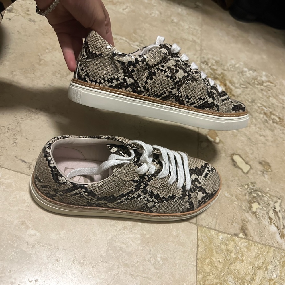 ZARA snake-skin sneakers